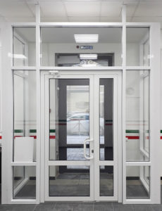 Алюминиевая дверь 1100×2300 мм. GFTD52207