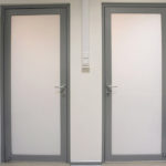 Алюминиевая дверь 1200×2000 мм. GFTD14206