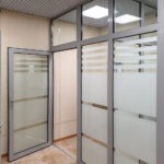 Алюминиевая дверь Alutech GFTD642