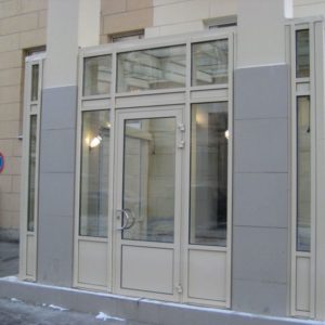 Тамбурная алюминиевая дверь GFTD842 Тамбурная алюминиевая дверь GFTD842